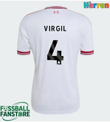 Liverpool Virgil van Dijk #4 Replik Auswärtstrikot 2026-27 Kurzarm